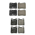 Disc Brake Pads Kit for Mercedes W140 300SD 300SE 400SEL 500SEC (1992–1999)