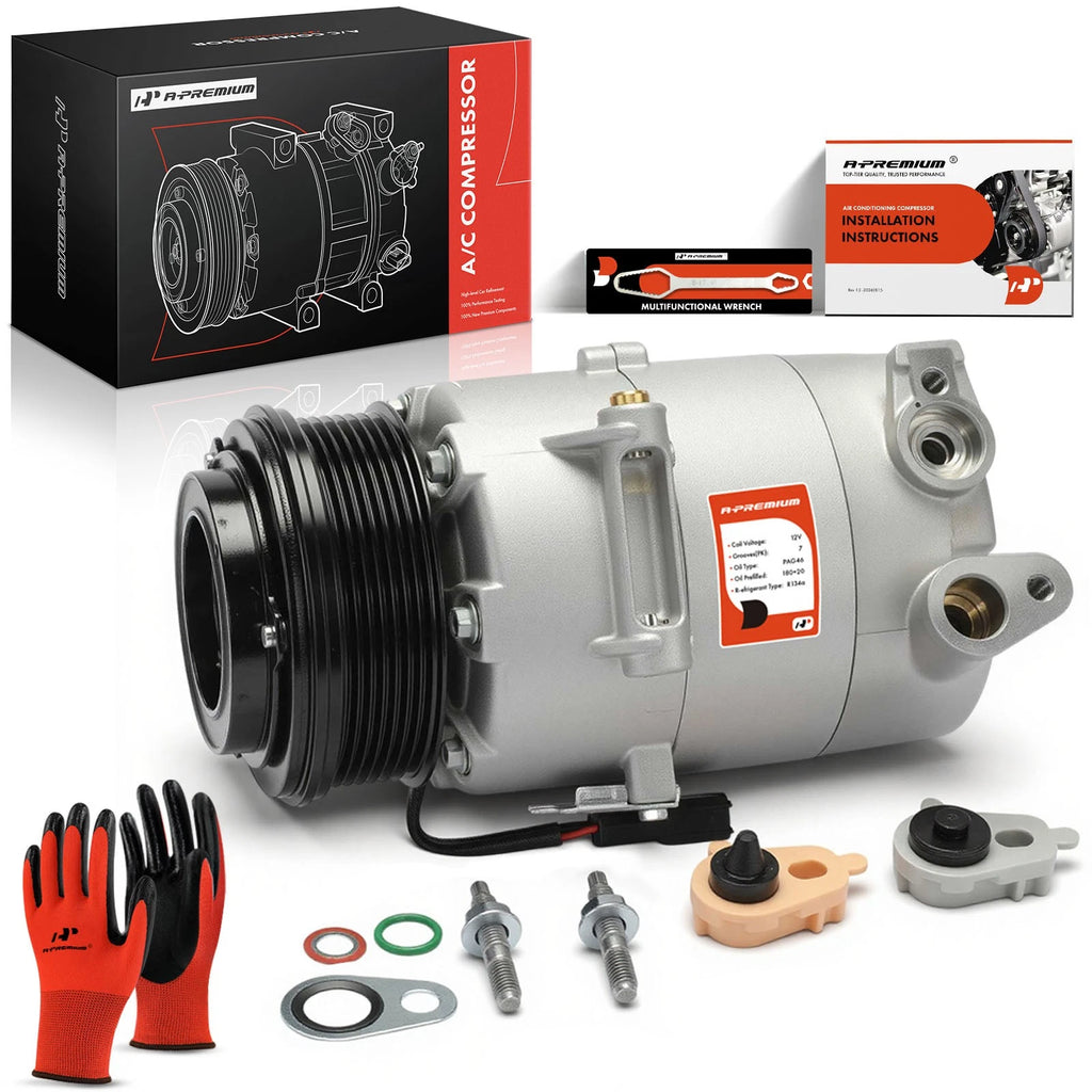 A/C Compressor with Clutch for Ford Transit-150 (2015–2019)
