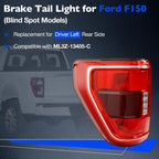 Driver Side LED Tail Light Brake Lamp for Ford F150 (2021–2023)