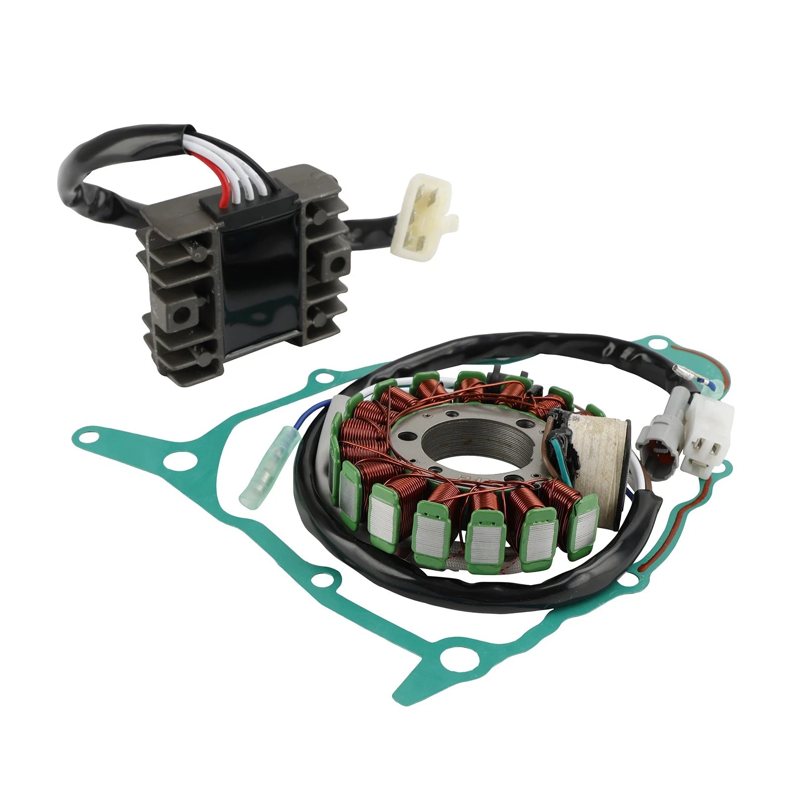 Stator + Regulator Rectifier + Gasket for Yamaha SR125 (1997–2000)