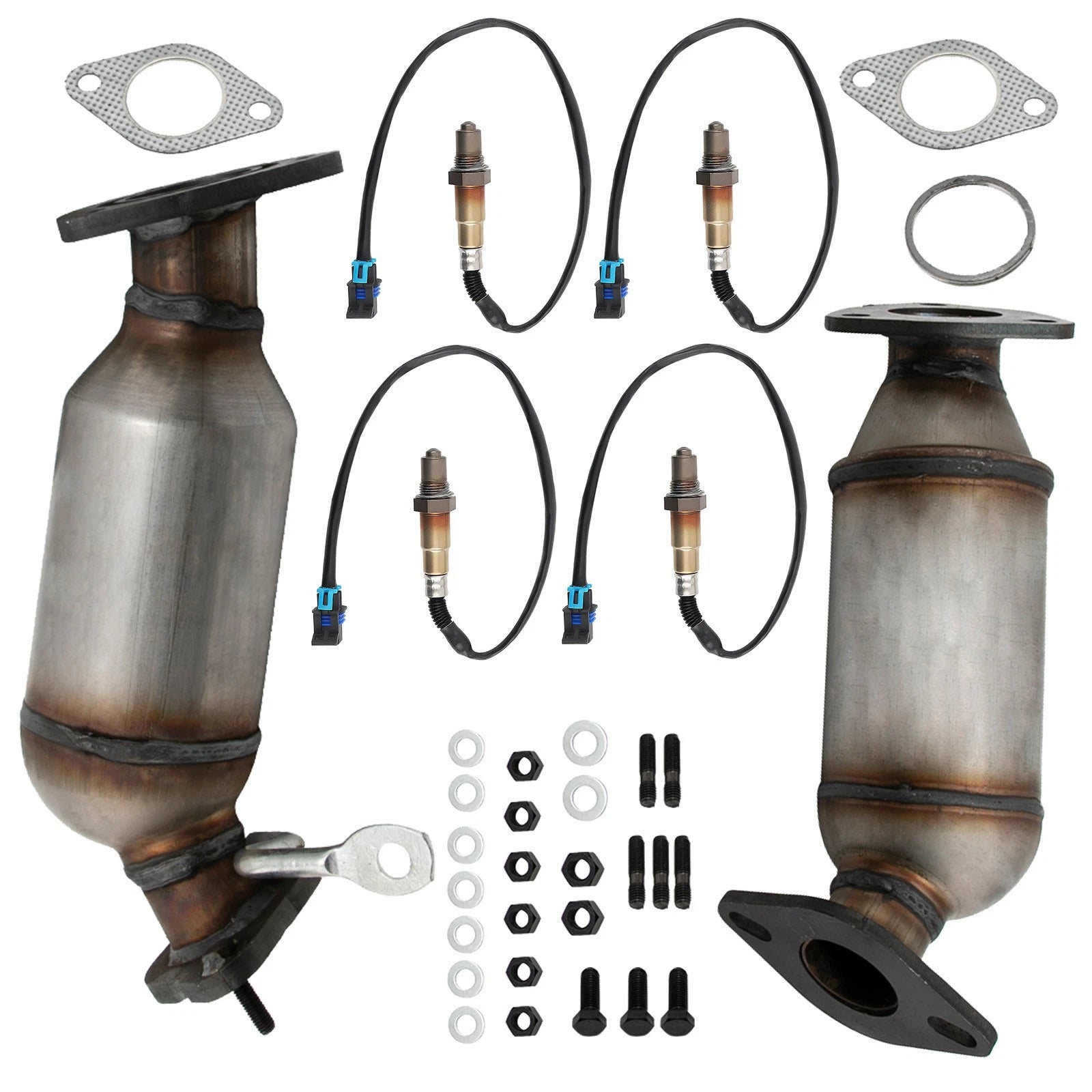 Catalytic Converter & Oxygen Sensor Kit for 3.6L V6 Buick GMC Chevrolet (2012–2017)