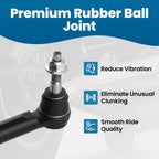 Front Outer Tie Rod End for GMC Sierra 1500 (2014–2018) & Yukon XL (2015–2020)