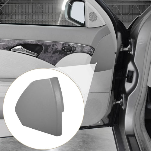 1 Pair Front Door Cover Trim Panel for Mercedes Benz E-Class (2003–2009) 2117270148 Grey