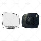Right Side Mirror Glass for Chrysler Grand Voyager (2008–2015) Heated Convex