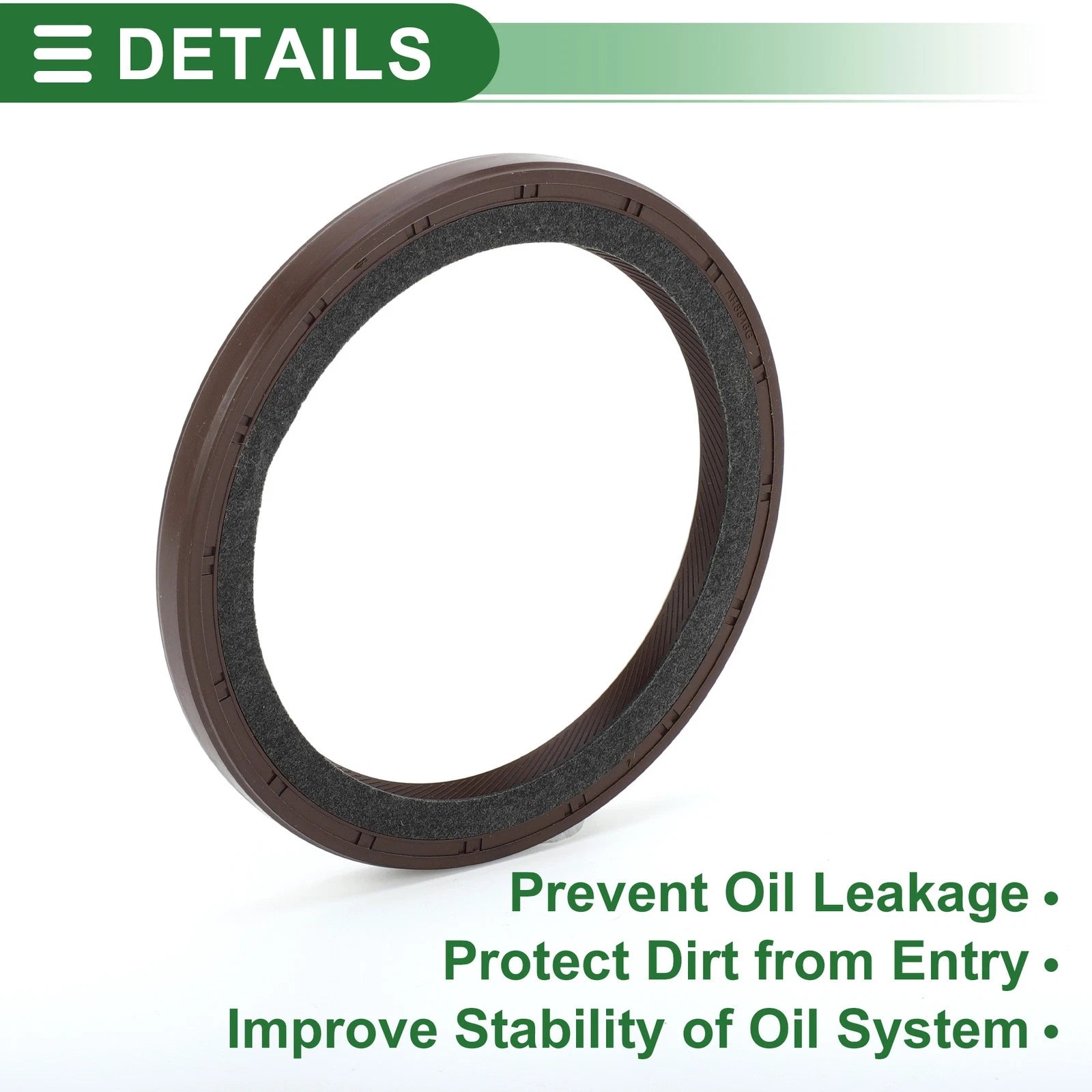 1 Pc Rear Crankshaft Oil Seal for Isuzu (No. 8-97049146-0)