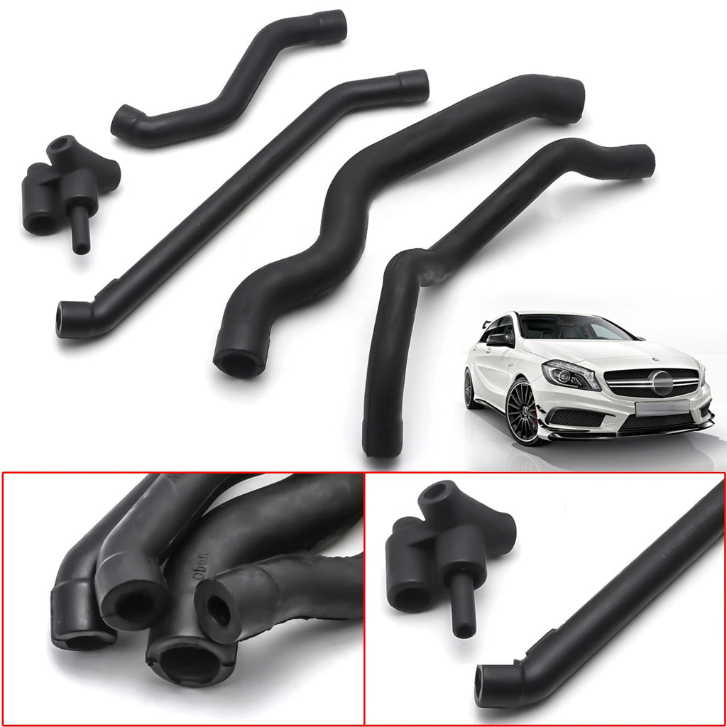 Crankcase Ventilation Breather Hose Complete Kit for Mercedes (—)
