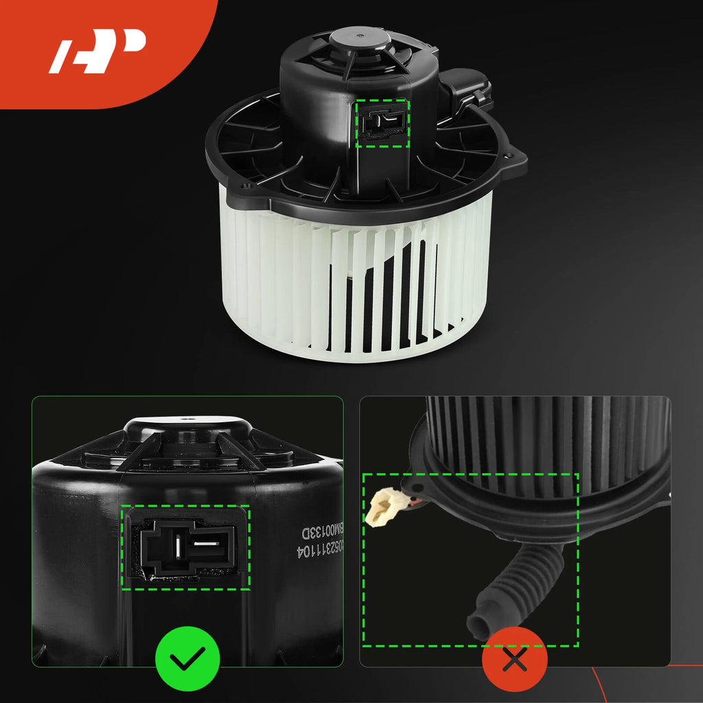 HVAC Blower Motor with Fan Cage for Hyundai Sonata (2006–2010) Kia Optima (2008–2010)