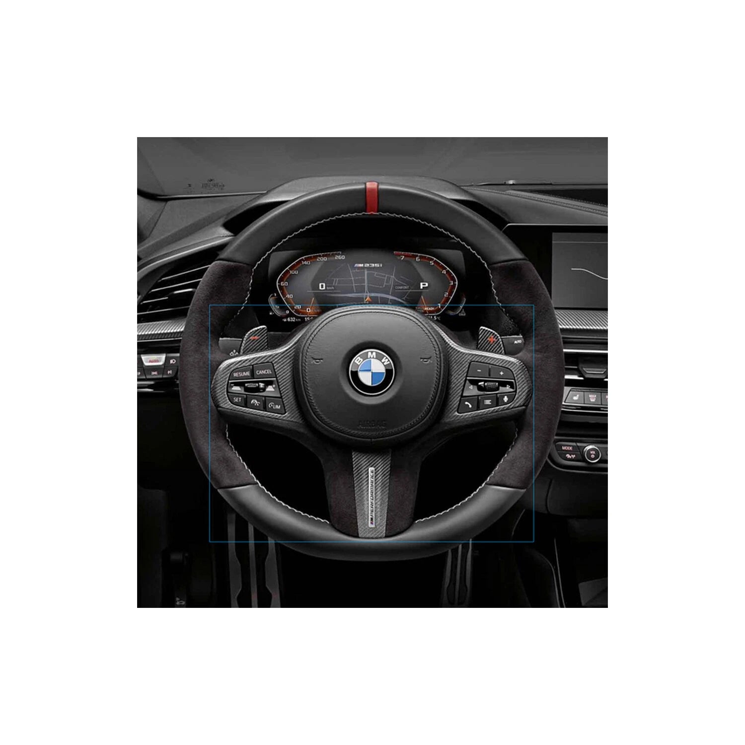 Steering Wheel Cover for BMW 330i, 330i xDrive, M3 (OEM)