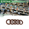 Oil Seal FKM Rubber 28x40x7mm for Various Models (5 Pcs)