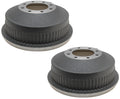 Set of 2 Rear Brake Drums ACDelco Pro for Chevy Express 3500 (2003–2023)