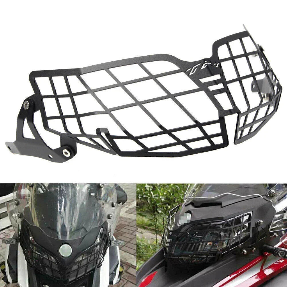 Black Headlight Grille Guard Cover for Benelli TRK502 (2016-2023)