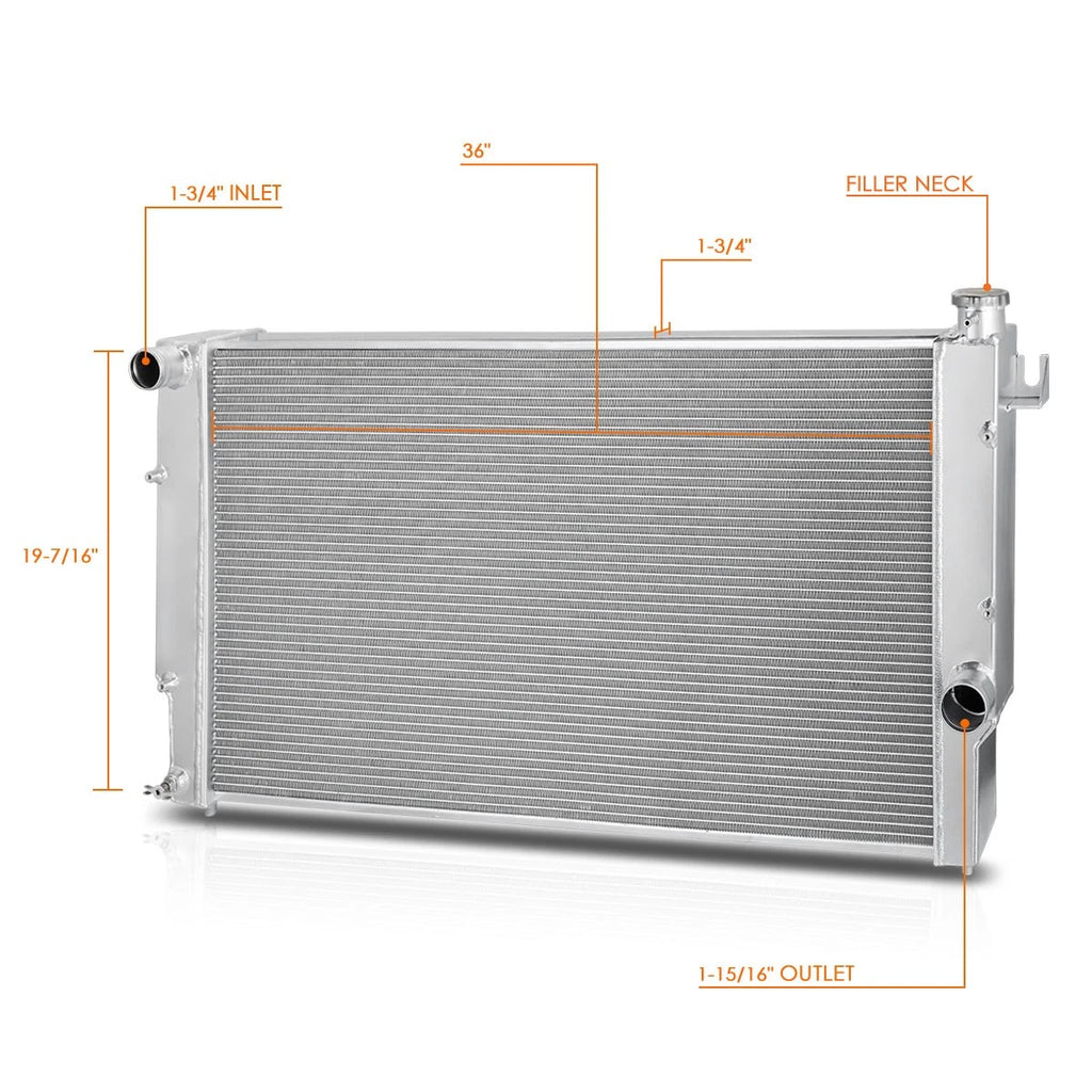 Aluminum 3 Row Cooling Radiator for Dodge Ram 2500 3500 5.9L (1994–2002)
