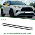 2pcs Weatherstrip Window Seal No. 757400E060 for Toyota 