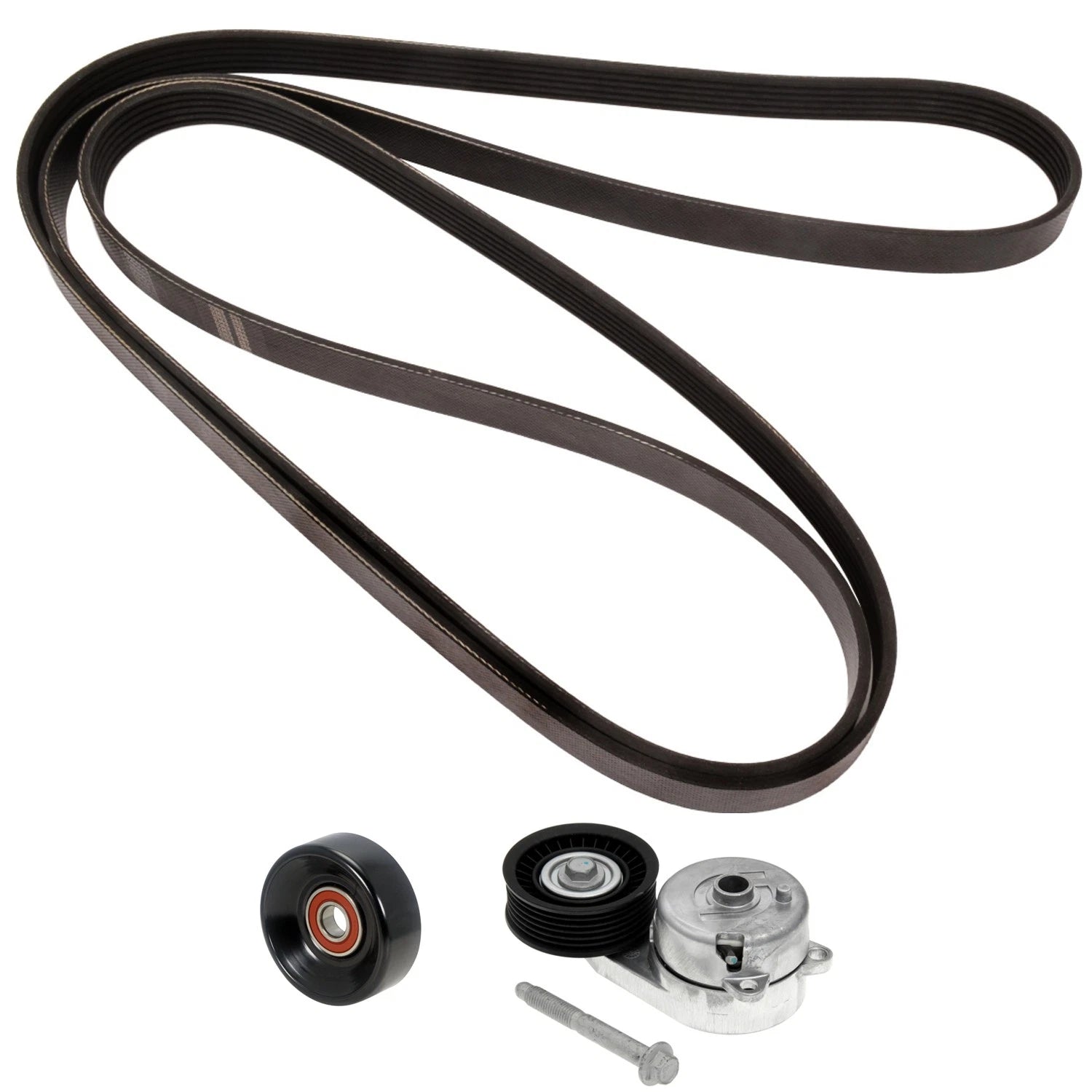 Drive Belt Idler Pulley Tensioner Kit for GMC Savana 3500 (1996–2023)