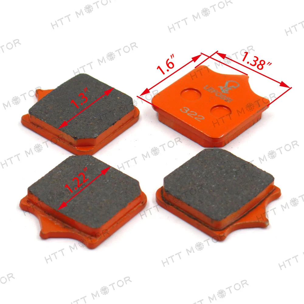 Carbon Ceramic Brake Pads for KTM Aprilia Ducati Husqvarna Triumph (FA322/4)