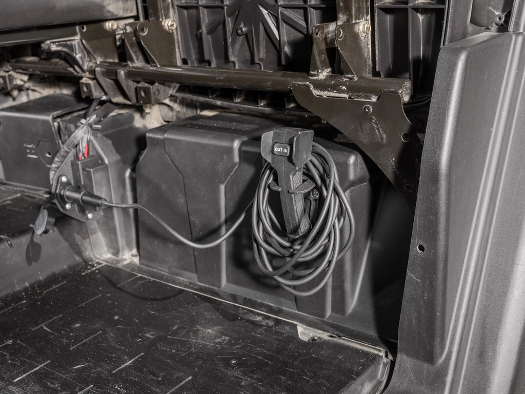 Bed Winch with 2 Cube Lights for Polaris Ranger XP 1000 (2017–2023)