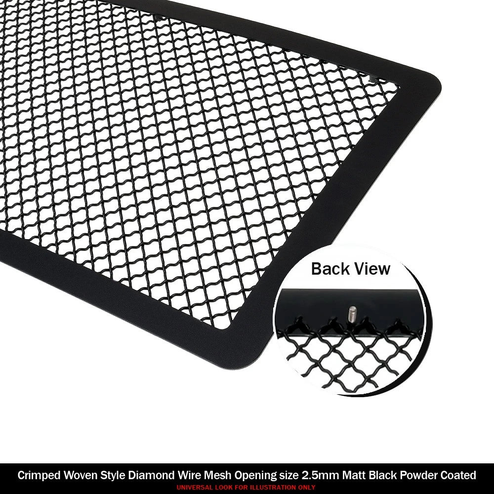 Stainless Black Mesh Grille Insert for Ram 1500 Rebel/TRX (2021-2024)