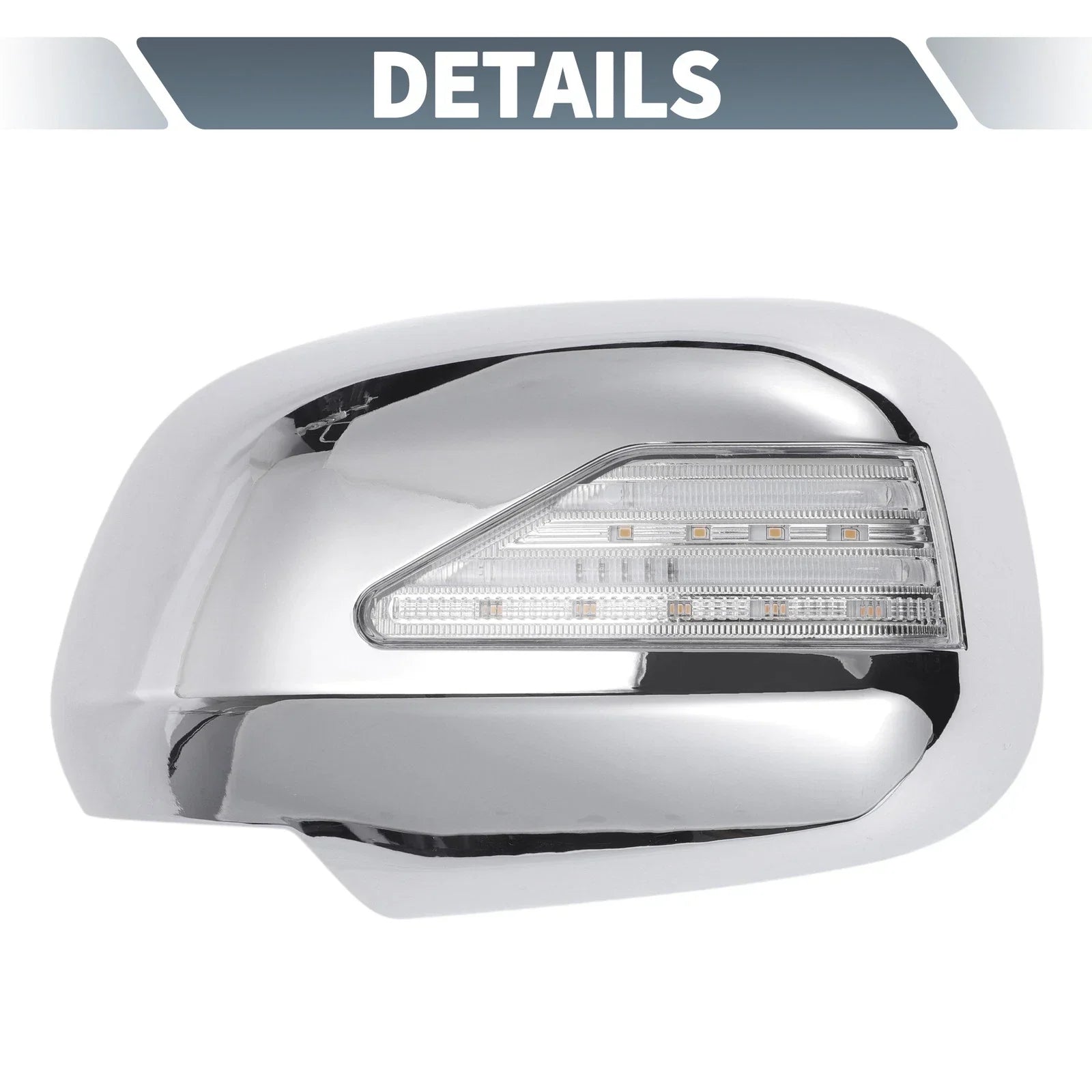 Rearview Mirror Cover Overlay Chrome Plated for Lexus RX330 RX300 (2003)