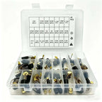 Carbon Brush Set of 69 for Motor Replacement (Various Sizes)