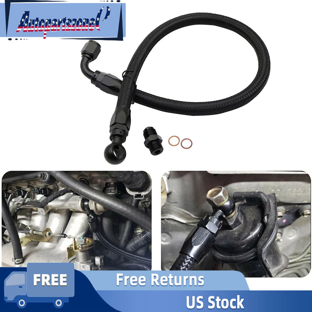 Braided Fuel Line for Honda-Acura B/D Series (D15, D16, B16B, B16A, B18C)