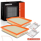 2X Engine Air Filter for Jeep Cherokee (2014–2018)