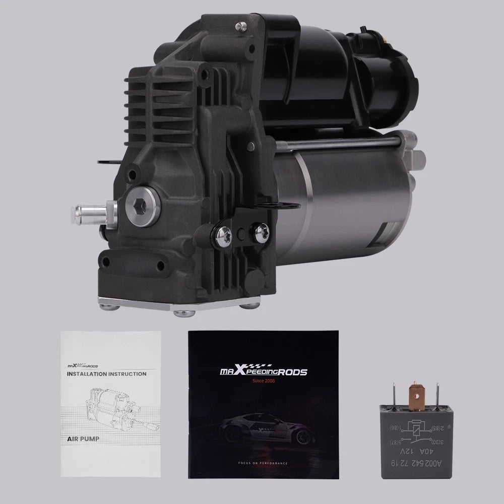 Air Ride Suspension Compressor Assembly w/ Relay for Mercedes GL450 (2007–2012)