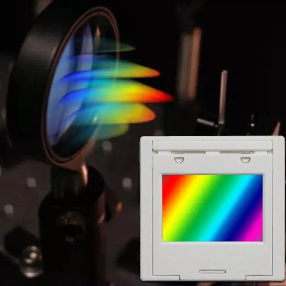 Transmission Diffraction Grating 50x50mm (50 to 1600 Lines/mm)
