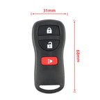Remote Key Fob for Nissan Frontier Titan Xterra Pathfinder (2005-2019)