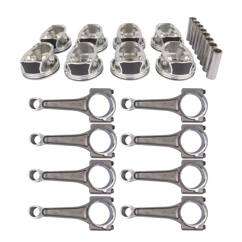 Set of 8 Pistons Connecting Rods for Dodge Chrysler Jeep 5.7L Hemi (2009–2014)