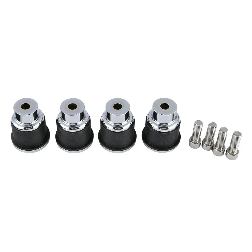 Backrest Sissy Bar Luggage Rack Mount Spools for Indian Chieftain (2014-2024)