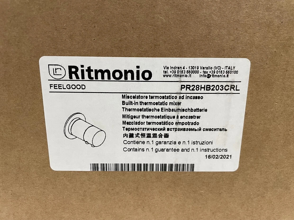 Thermostatic Mixer for Pois Ritmonio PR28HB203CRL (Contemporary)