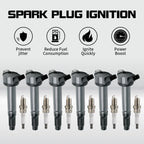 6X Ignition Coil for Toyota Camry Sienna Avalon RAV4 Lexus 5.6L V6 (2005–2018) UF487