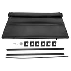 6FT Roll-Up Tonneau Cover for Ford Ranger Styleside (1982–2011) Black Dustproof