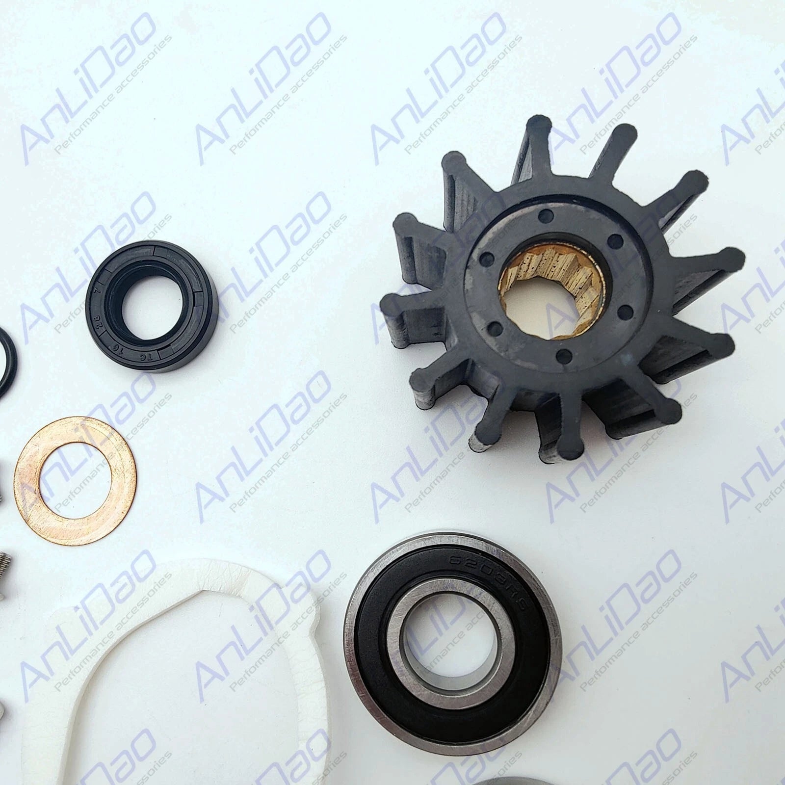 Sea Water Pump Repair Kit for Johnson Volvo (F5B-9) (09-45808, 10-24228-1)