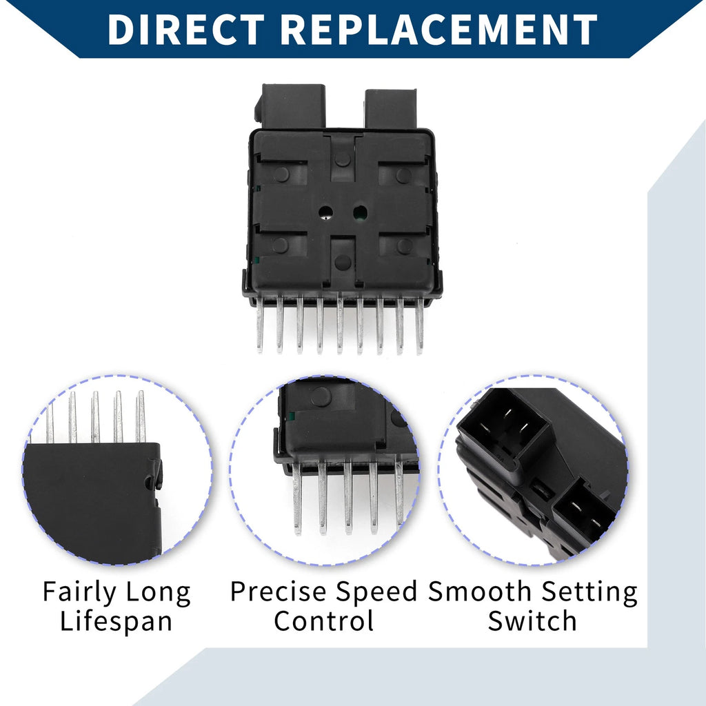 HVAC Blower Motor Resistor No.YF3Z19E624AA for Ford Taurus (1996–2007)
