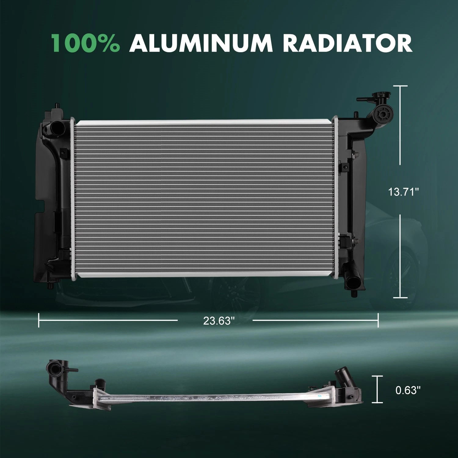 Radiator for Toyota Corolla Matrix Pontiac Vibe (2003–2008)