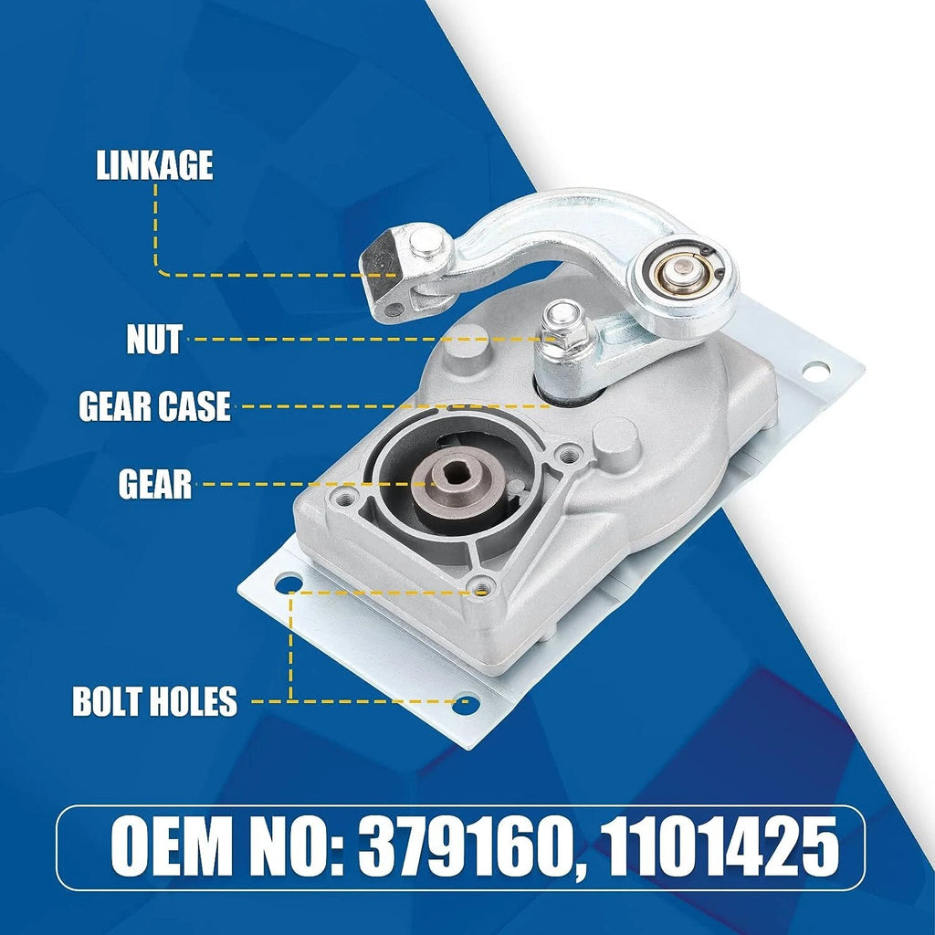 Kwikee Step Gearbox with Curved Linkage Kit for Most Single & Double Steps