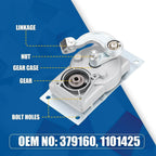 Kwikee Step Gearbox with Curved Linkage Kit for Most Single & Double Steps