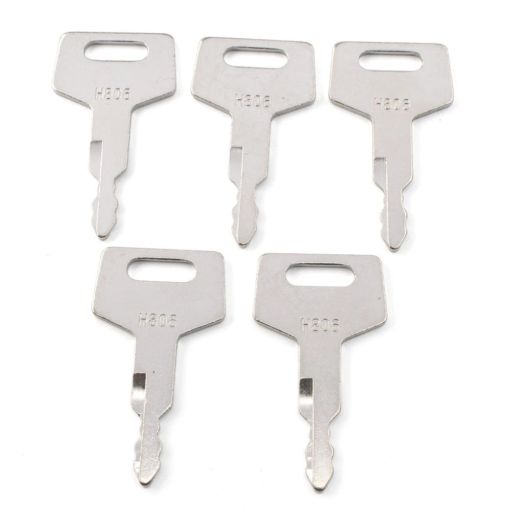 5X Ignition Keys for Takeuchi 7001-00019 & Gehl 180845 (Heavy Equipment)
