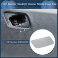 Front Left Washer Nozzle Cover Cap for Volkswagen Passat CC (2008–2012) Silver Tone