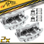 2X Front Brake Calipers with Bracket for Ford Ranger (1995–1997)
