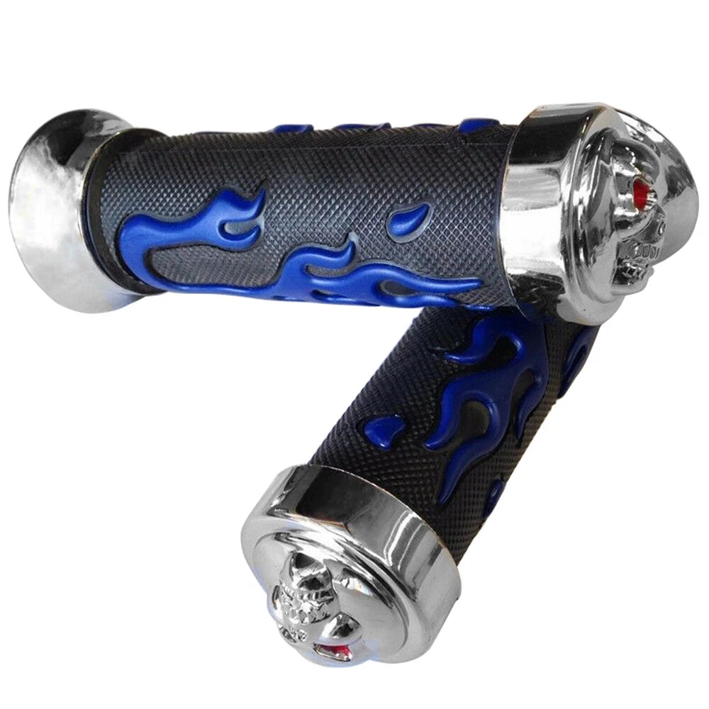 7/8" Blue Flame Hand Grips for Honda CB1000R (2008–2023)