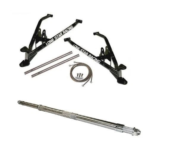 Lonestar Racing LSR +3 A-Arms & Extended Rear Axle for Polaris RZR 170 (All Years)