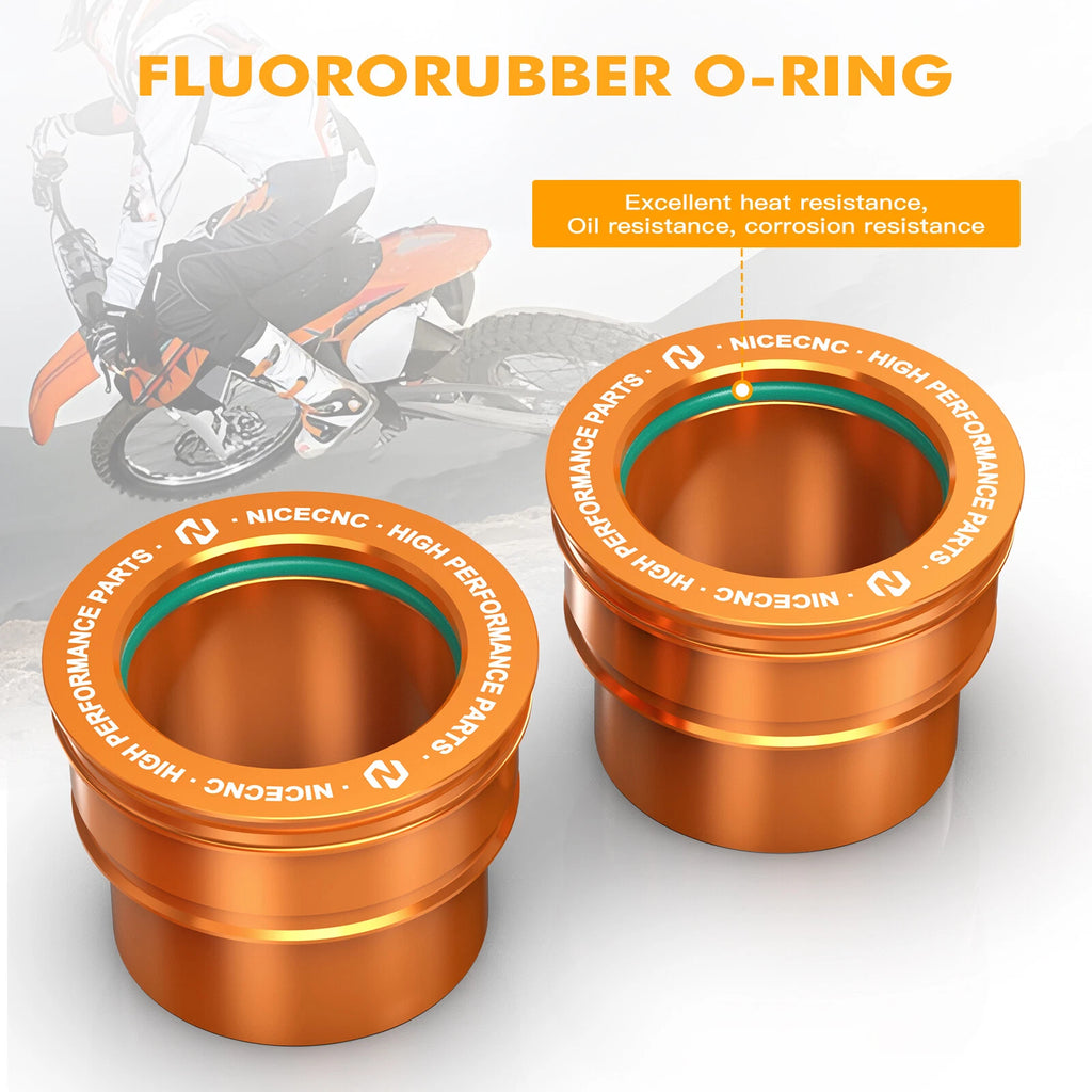 Front Wheel Spacers for KTM 125 150 250 350 450 SXF XC-F (2003–2014)