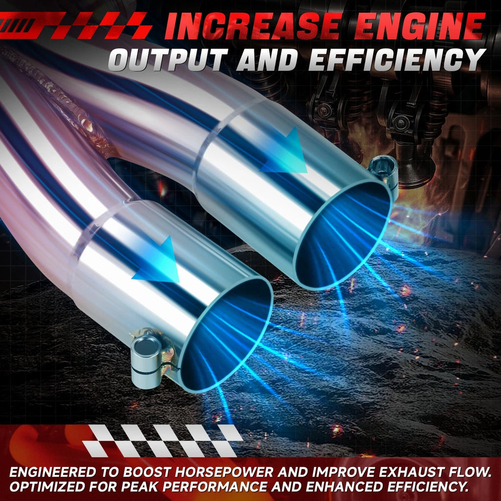 Stainless Long Exhaust Header for BMW 3-Series E30 2.5L 2.7L (1986–1988)