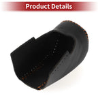 1Pcs Gear Shift Knob Cover for Honda HR-V (2023–2024) Black Brown Faux Leather