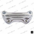 Scalloped Handlebar Riser Clamp Chrome for Harley Sportster 1200 (2004–2023)