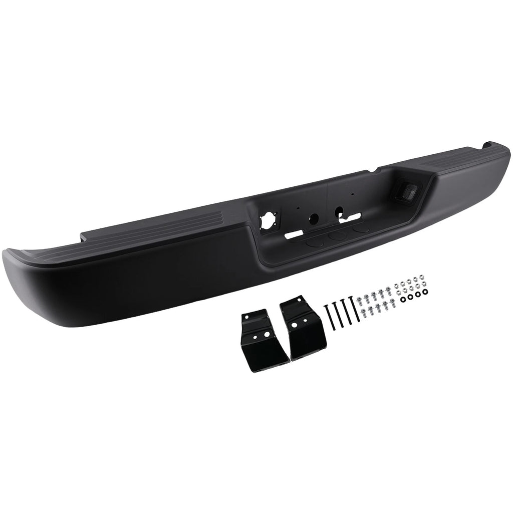 Black Rear Bumper Assembly for Dodge RAM 1500 2500 3500 (2003–2008) CH1103111