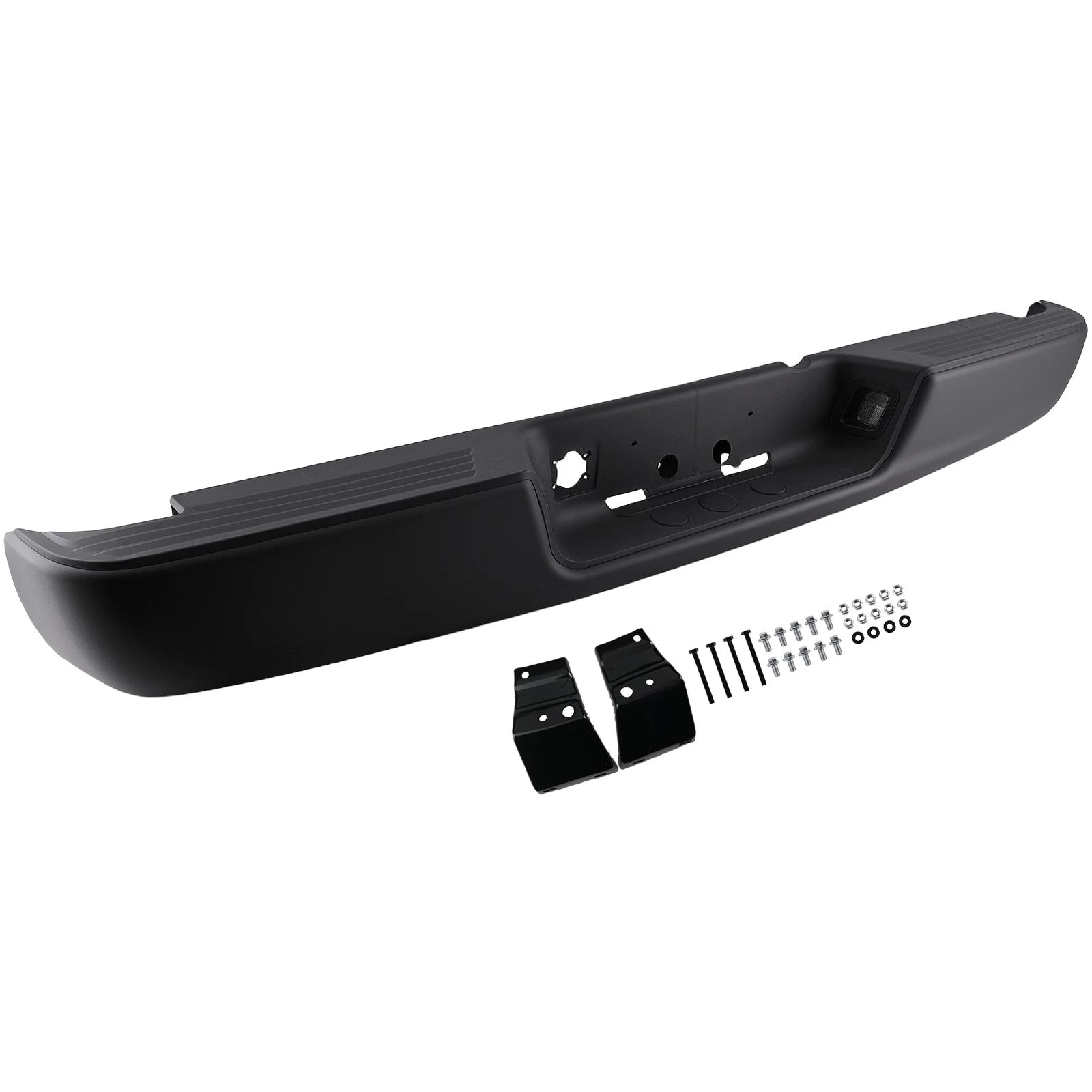 Black Rear Bumper Assembly for Dodge RAM 1500 2500 3500 (2003–2008) CH1103111