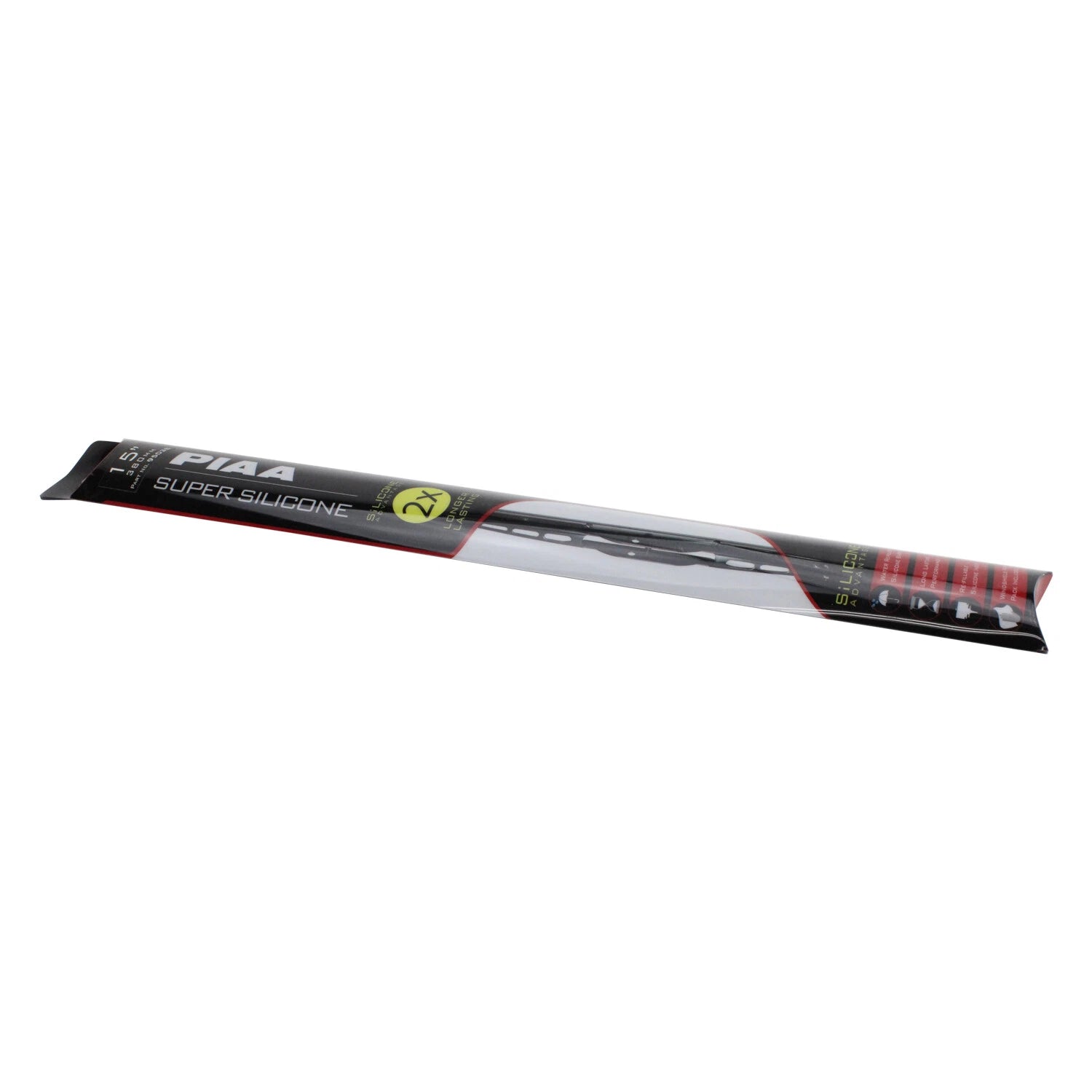 PIAA 95038 Super Silicone Windshield Wiper Blade 15" for (2010–2023)
